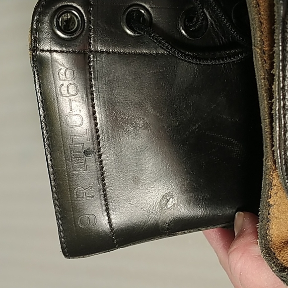 Vintage B F Goodrich black boots 9R (read ) - Picture 11 of 12